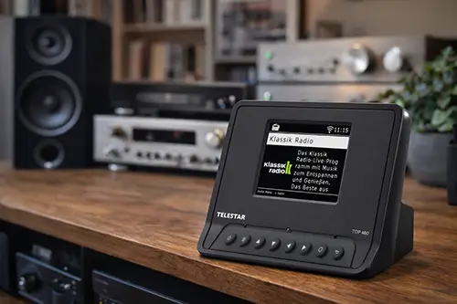 HiFi-Adapter von TELESTAR zur Erweiterung bestehender HiFi-Anlagen mit Internetradio