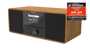 WLAN-Digitalradio mit CD-Player und Bluetooth TELESTAR TOP 300 in Holzoptik