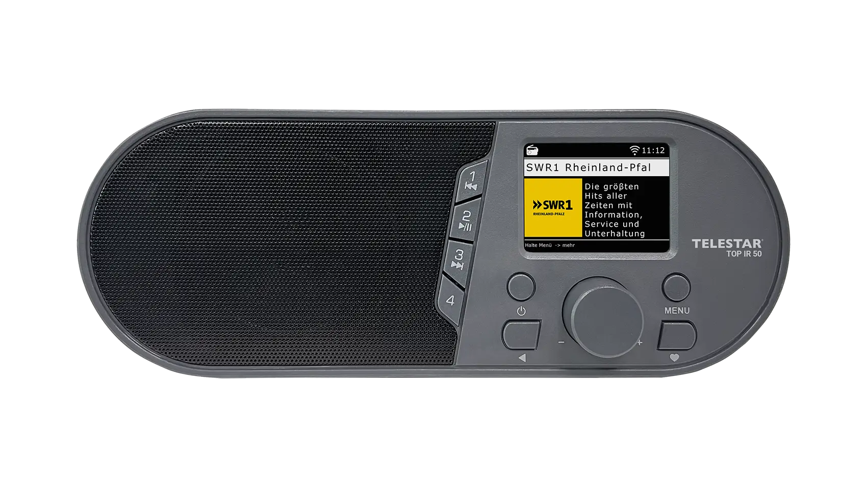 WLAN-Internetradio mit Bluetooth TELESTAR TOP IR 50 Anthrazit