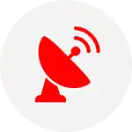 SAT-Empfang und Verteilung Icon