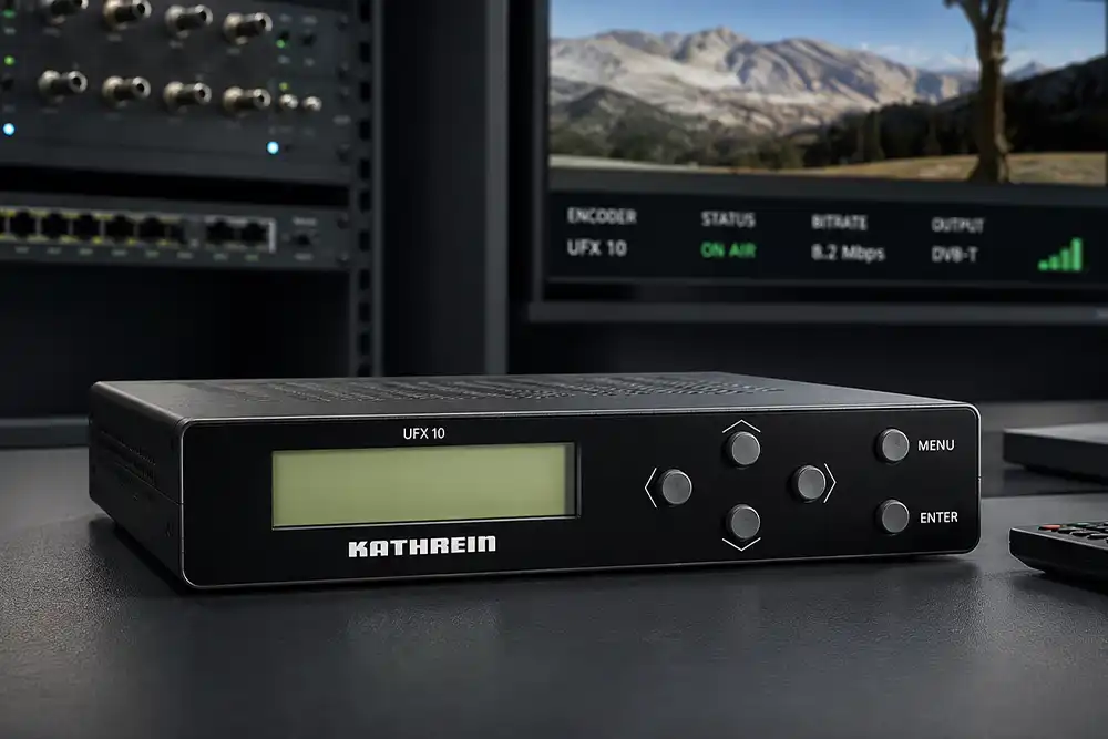KATHREIN UFX 10 HDMI Encoder für die Einspeisung externer AV Signale in Kopfstellenanlagen